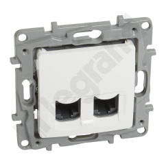 Legrand NILOE GNIAZDO internet 2xRJ45 764574 18496
