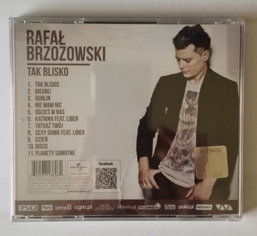 Рафал Бжозовский TAK CLOSE [CD] новый, в фольге