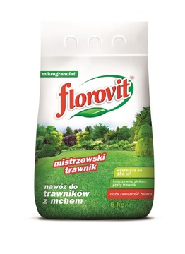 FLOROVIT NAWÓZ DO TRAWY Z MCHEM Z ŻELAZEM 5KG