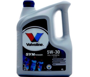 VALVOLINE SYNPOWER XL III C3 5W30 4L XLIII