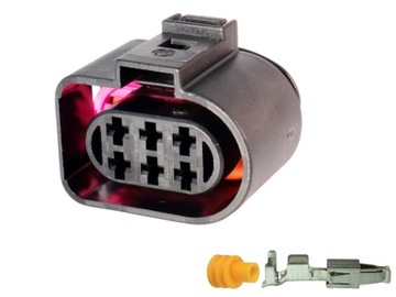 1J0973733 KOSTKA ZŁĄCZE WTYK VW AUDI 2,8mm k259