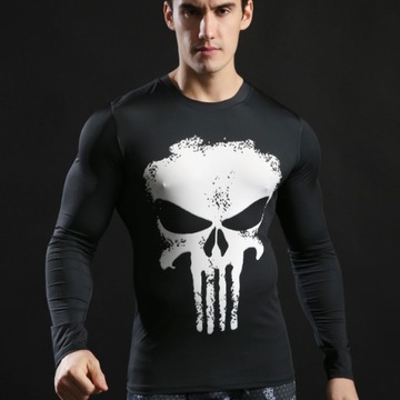 Термоактивная футболка PUNISHER GYM MARVEL L