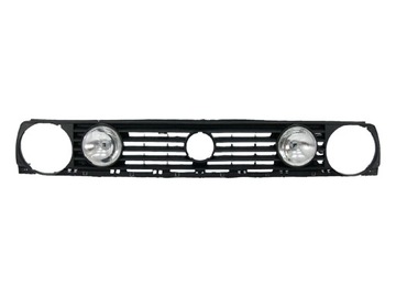ATRAPA GRILL KRATKA HALOGENY VW GOLF 2 II 1983-92