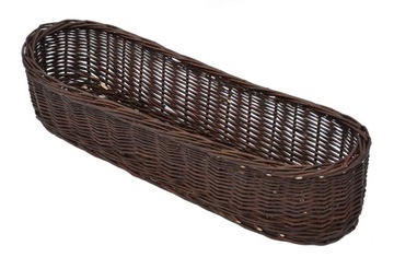 Плетеная корзина Крышка для цветочного горшка Wicker Basket 80