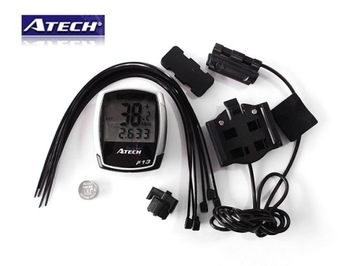ВЕЛОСИПЕДНЫЙ СЧЕТЧИК С 13 ФУНКЦИЯМИ ATECH TU-13 НОВИНКА! МБ