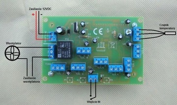 8-канальный термометр с ЖК-панелью, датчик DS18B20