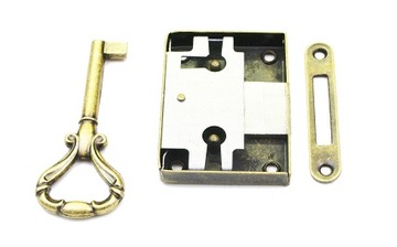 ЗАМОК МЕБЕЛЬНЫЙ ПРИКЛАДНОЙ, ПАТИНА 25