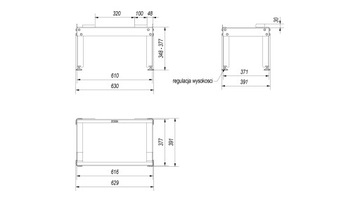 НОЖКИ ПОДСТАВКИ ДЛЯ ZOSIA ECO INSERT 12