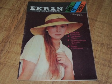 EKRAN 48/1988 E Domańska, J Kawalerowicz M Douglas