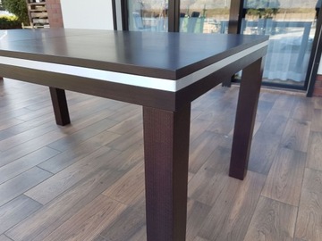 STÓŁ 608 z listwą 180/90/230 cm wenge