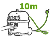 Пылесос Numatic HVR200 Генри, 3 года. гомон. 15 мешков