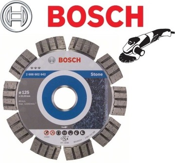 Алмазный отрезной диск Best for Stone 125 BOSCH