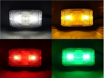 Светодиодный габаритный фонарь Outline TIR BUS CABIN 12V 24V RS