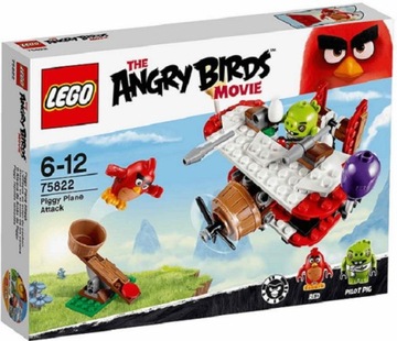 LEGO Angry Birds 75822 Atak Samolotem Świnek HIT!