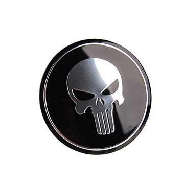 Эмблема на кепку PUNISHER SKULL 56мм