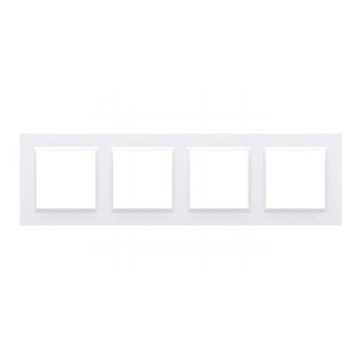 SIMON 10 ЧЕТЫРЕХРАМНАЯ РАМА БЕЛАЯ CR4/11