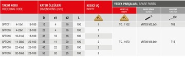 СТРУКТУРА СТРОИТЕЛЬСТВА 45 ГРАДУСОВ 22-43 + 3x TCMT 16T3