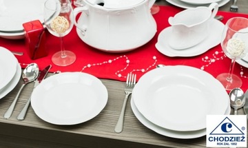 CHODZIEŻ KAMELIA SERWIS OBIADOWY 44 el PORCELANA