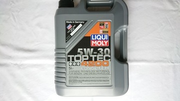 OLEJ LIQUI MOLY 5W30 TOP TEC 4200 LONGLIFE III 5L