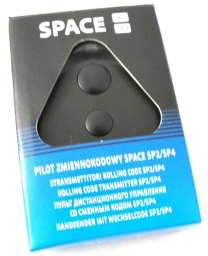 CAME SPACE SP2 Pilot 2-kanałowy do bramy garażu 433 ZIELONA DIODA + bateria