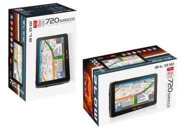 BLOW NAVIGATION GPS720 7 КАРТ ЕВРОПЫ PL НА ВЕЧНОСТЬ