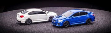 Автомобильная мышь Subaru WRX Autodrive лицензия - синяя