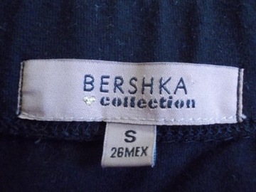 Spódnica ołówkowa mini w paski dresowa Bershka 36