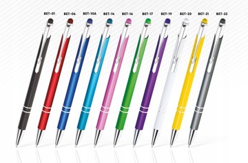 Рекламные ручки BELLO Touch Pen, 100 шт., с ГРАВИРОВКОЙ