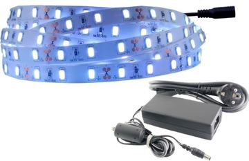 ZESTAW taśma LED 300 SMD IP20 5630 ZIMNA biel 3.5m