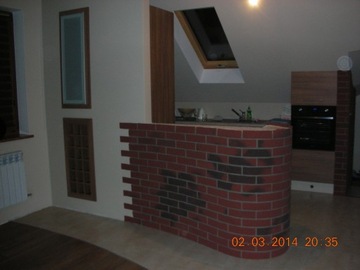 ОБРАЗЕЦ гибкой фасадной плитки под кирпич с имитацией кирпича