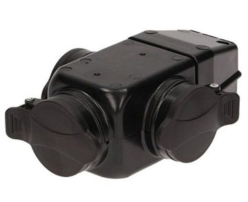 ROZGAŁĘŹNIK trójnik gniazdo potrójne 16A 230V IP44