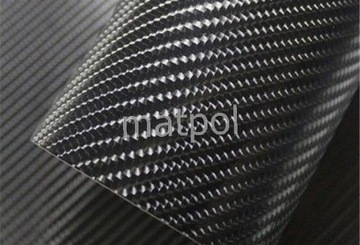 ФОЛЬГА CARBON 4D ЧЕРНАЯ КАРБОНОВАЯ ШПОН 200 x 152 см