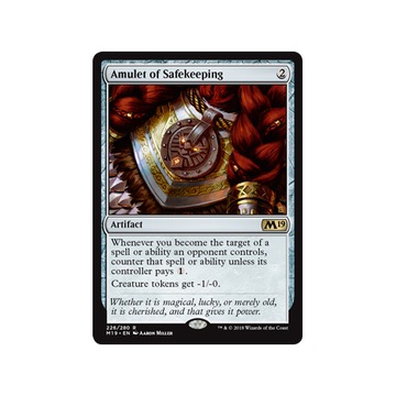 MTG Amulet of Safekeeping (Rare)