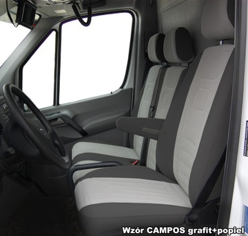 Fiat Ducato Boxer Jumper II III 2+1 ВЕЛЮРОВЫЕ ЧЕХЛЫ