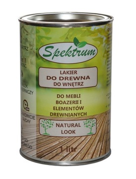 Lakier do drewna SPEKTRUM Natural Look SUPERMAT 1L