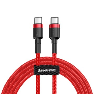 КАБЕЛЬ BASEUS FAST ДЛЯ ТЕЛЕФОНА И КОМПЬЮТЕРА USB-C QC PD STRONG CABLE 2м