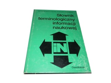 Słownik terminologiczny informacji naukowej