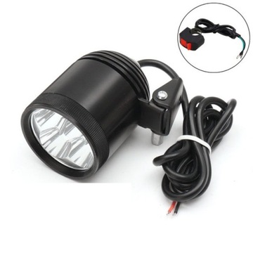 LAMPA REFLEKTOR HALOGEN MOTOCYKL LED CREE 40W 2SZT