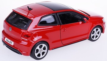 VOLKSWAGEN POLO GTI МЕТАЛЛ МОДЕЛЬ BBURAGO 1:24 CZ