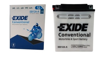 АККУМУЛЯТОР ДЛЯ МОТОЦИКЛА EXIDE EB12A-A/YB12A-A