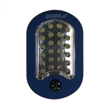 DEDRA L1001 LATARKA 24+3 LED OWALNA Z MAGNESEM