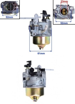 КАРБЮРАТОР НОВЫЙ 23мм HONDA GX 270