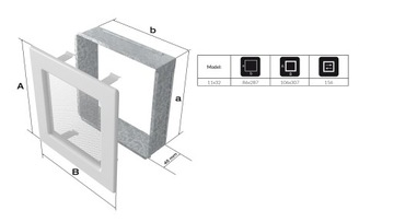 @ ВЕНТИЛЯЦИОННАЯ РЕШЕТКА КАМИНА 11х32 7 цветов