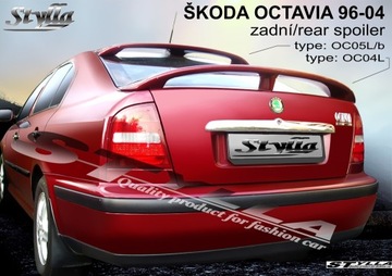 Спойлер спойлер на Skoda Octavia MK1 96-- 15 типов