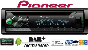 АВТОРАДИО PIONEER DEH-S410DAB iPhone USB