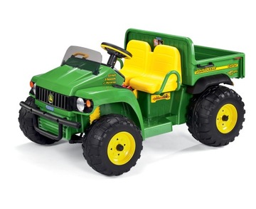 Детский Peg Perego John Deere Gator HPX, 12 В, электрический трактор, зеленый и Y