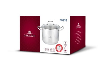 Gerlach Simple NK 332 кастрюля 7,0л
