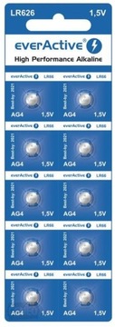 10x bateria alkaliczna mini everActive G4 LR66 AG4