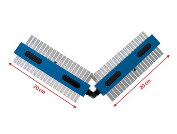 PRZYMIAR BLACHARSKI APP grzebień 2szt. przymiar do odwzorowania kształtów