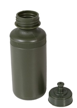 БУТЫЛКА С САШЕ И КОРПУСОМ MIL-TEC 0,6л ОЛИВКОВАЯ НА РЕМНЕ ​​ПВХ
